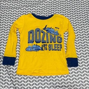 Dozing Off To Sleep Pajama Shirt